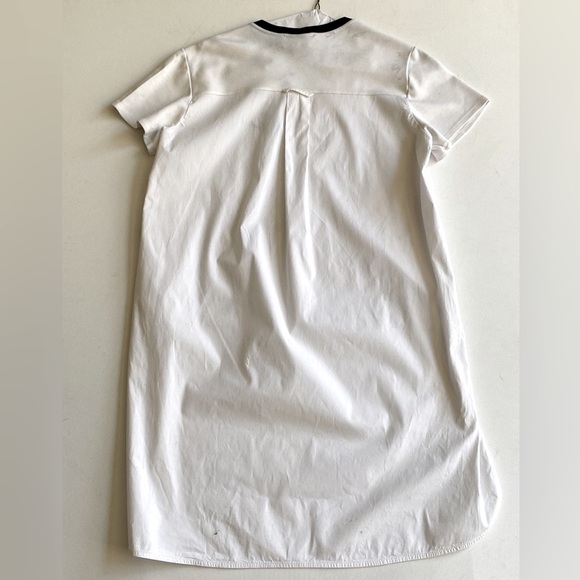 MONSE Watering Can High-Low Tee Crew Neck ShortSleeve Embroidered Pullover, Sz M - Picture 13 of 17